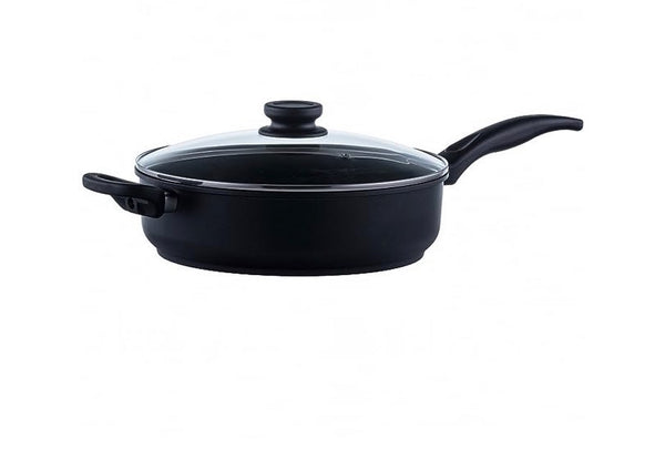 Style'n Cook Pan with Glass Lid 28 cm induction made of cast aluminum.