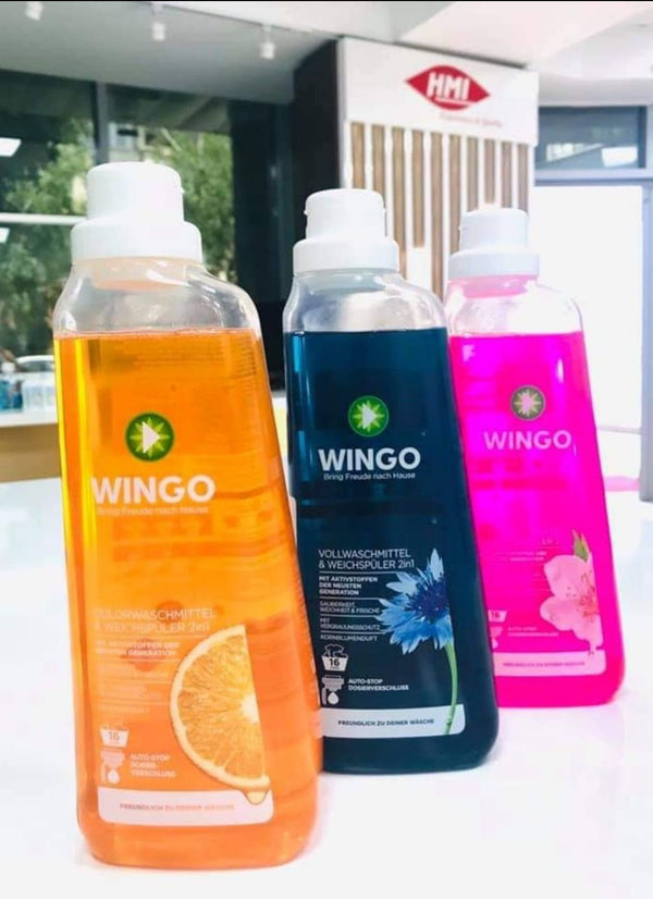 WINGO 2 in 1 detergent & fabric softener 1 liter